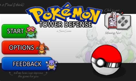 Start the game by choosing a suitable name for your pokemon, and then the mode you want to play the game. . Pokemon tower defense unblocked games 77